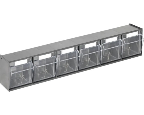 Cutie organizator Industrial 60x11,3x7,5mm transparentă Cutie organizator Industrial 60x11,3x7,5mm transparentă