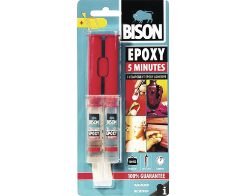 Adeziv epoxidic bicomponent rapid Bison Epoxy 2x12 ml Adeziv epoxidic bicomponent rapid Bison Epoxy 2x12 ml