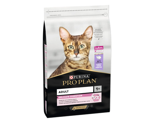 Hrană uscată pentru pisici PURINA Pro Plan Delicate cu curcan 10 kg
