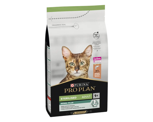 Hrană uscată pentru pisici PURINA Pro Plan Sterilised Adult cu somon 1,5 kg