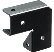 Conector unghiular metalic cu găuri de fixare