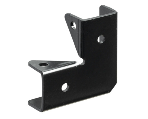 Conector de colț metalic cu găuri pentru șuruburi