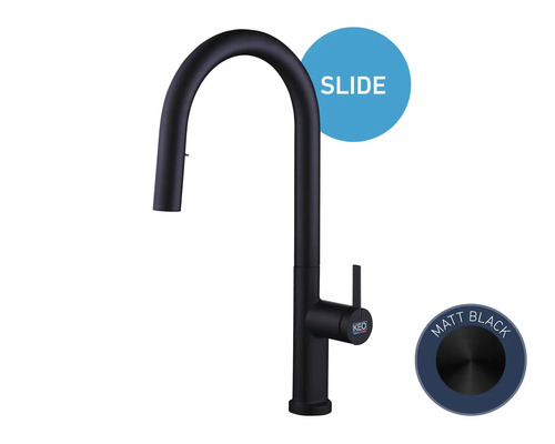 Baterie de bucătărie pivotantă din metal