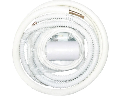 Kit instalare pentru aparat aer condiționat 24 000 BTU, 3m Set de montaj pentru aer condiționat cu cabluri și țevi