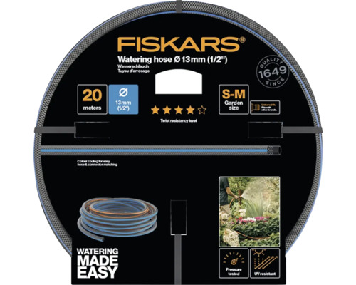 Furtun de grădină Fiskars 1/2", lungime 20m Q4