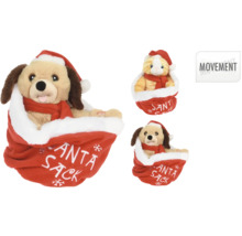 Jucărie animată de Crăciun în sacul lui Moș Crăciun