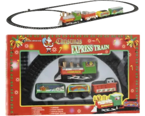 Set tren Crăciun 9 piese