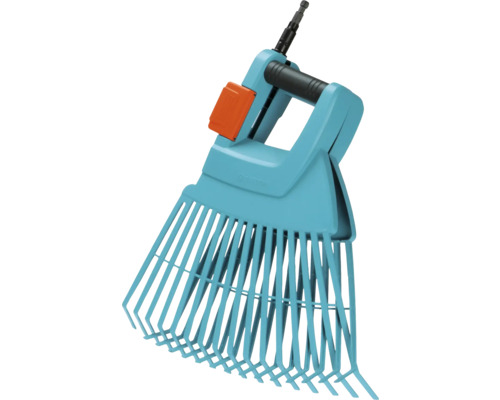 Greblă de grădină din plastic cu lățime reglabilă pentru frunze