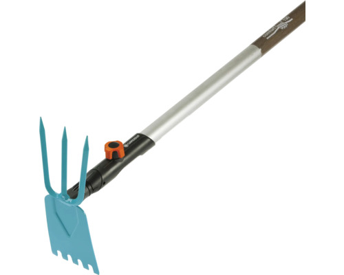 Gardena greblă pentru frunze și cultivator cu mâner