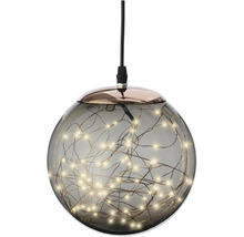 Lumină suspendată sferică cu șir de lumini