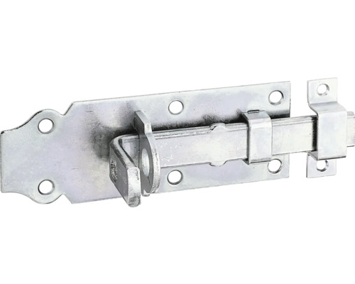 Zăvor metalic universal Alberts 100x44 mm, blocare cu lacăt, oțel zincat galben Zăvor metalic pentru blocarea ușii