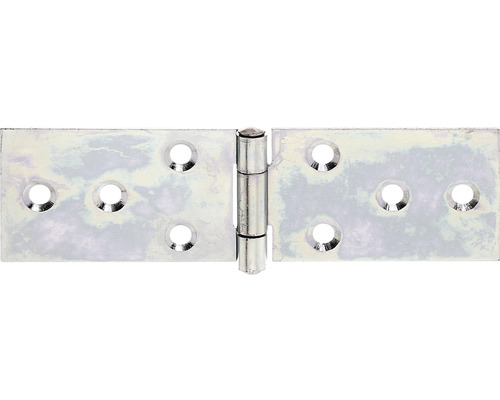 Balama fixă Alberts 120,5x32 mm, oțel zincat galben Balama fixă Alberts 120,5x32 mm, oțel zincat galben