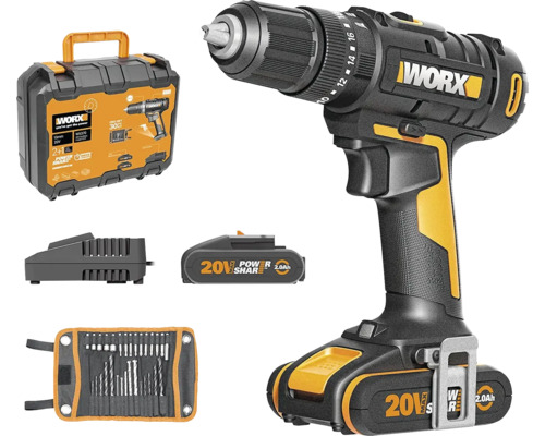 Ma in de g urit cu percu ie Worx WX370 20V max. 50Nm incl. 2