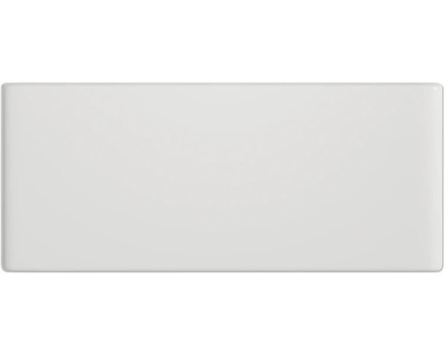 Placă ceramică albă, dreptunghiulară