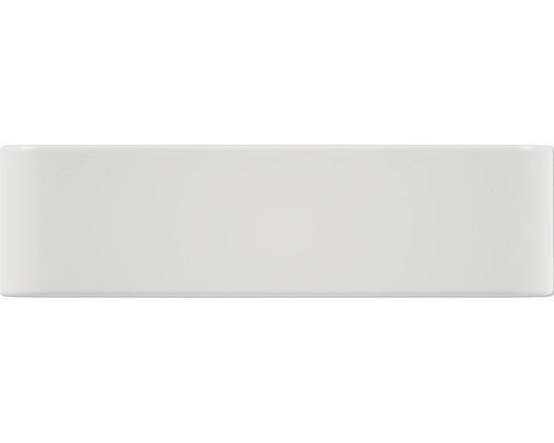 Faianță dreptunghiulară albă