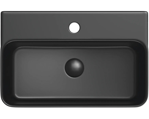 Lavoar rectangular de blat pentru baie