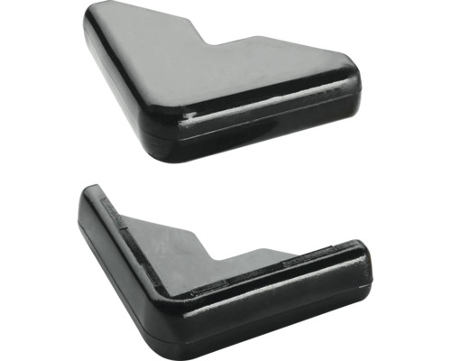 Două protecții de colț negre