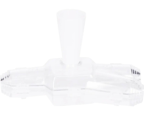 Conector transparent pentru sisteme de irigare