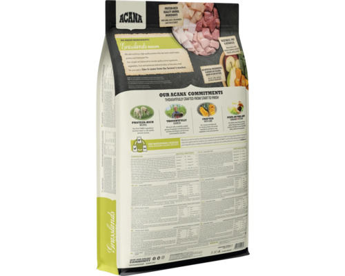 Ambalaj hrană uscată pentru câini Acana Grasslands