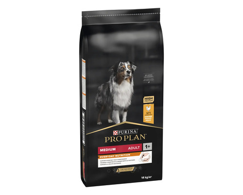Hrană uscată pentru câini PURINA Pro Plan Medium Adult cu pui 14 kg