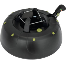 Suport pentru brad de Crăciun cu tehnică de pârghie și model cu stele