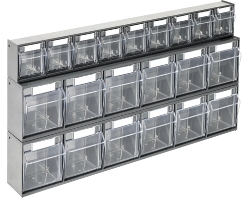 Cutie organizator Industrial 60x30,3x7,5mm transparentă Cutie organizator Industrial 60x30,3x7,5mm transparentă