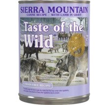Hrană umedă pentru câini Taste of the Wild Sierra Mountain cu miel fără lactoză și gluten 390 g-thumb-0