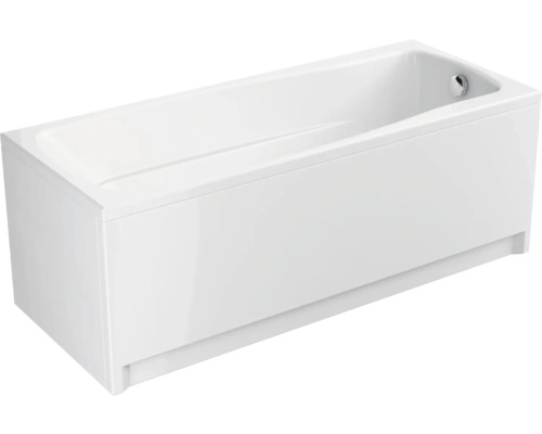 Cadă de baie rectangulară Cersanit Lana 170x70 cm acril alb 
S301-163
