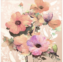 Motiv floral cu model floral