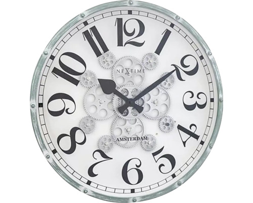Ceas perete NeXtime Henry alb Ø 50 cm Ceas perete NeXtime Henry alb Ø 50 cm