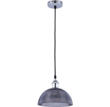 Lampa suspendată cu abajur din grilaj metalic