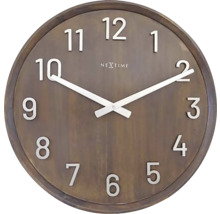Ceas perete NeXtime Precious maro Ø 50 cm