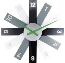 Ceas de perete Nextime cu design abstract al cadranului