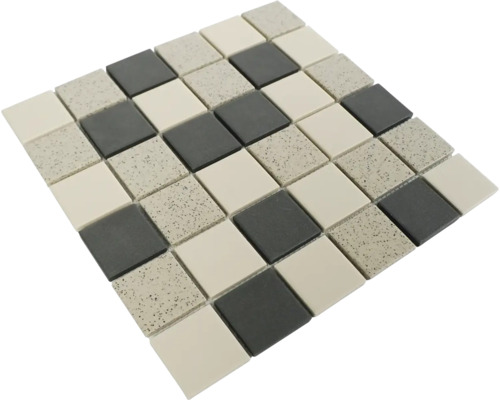 Mozaic ceramic cu elemente pătrate, pătate