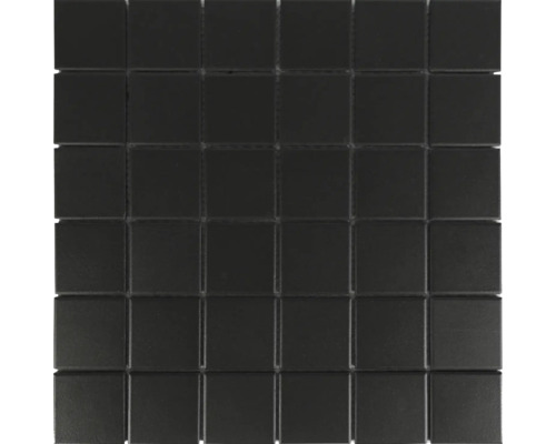 Mozaic ceramic 29,8x29,8 cm negru mat