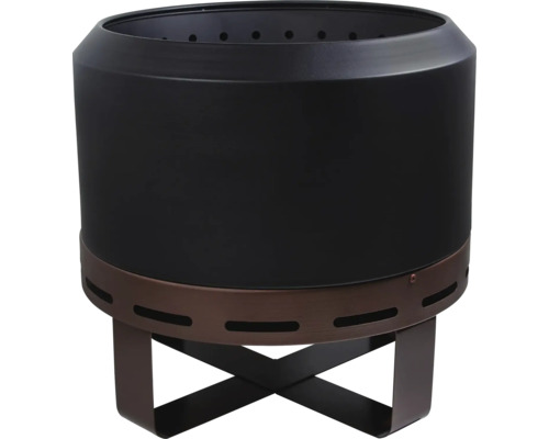 Vatră metalică cu suport în formă de cruce