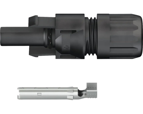 Conector solar și contact pin pentru sisteme fotovoltaice