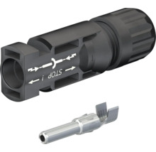 Conector cu inserție de contact