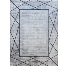 Covor cu model geometric și design dreptunghiular