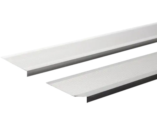 Set 2 profile aluminiu de capăt blat bucătărie 40 mm 70 cm Două profile pentru muchii de trepte din aluminiu