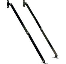 Două suporturi metalice pentru obloane