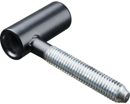 Ramă superioară Hettich 15mm pentru lemn negru Balama tip T cu șurub