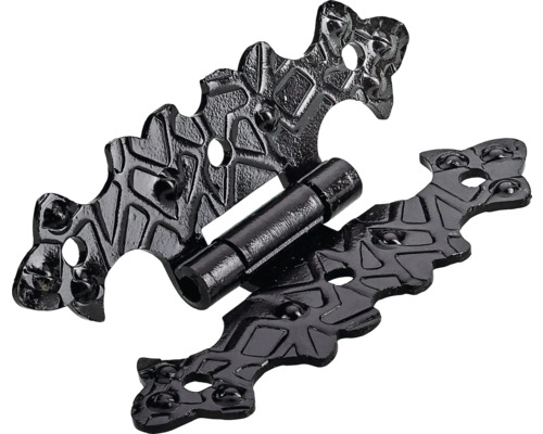 Balamale Hettich 100x50mm oțel antic Bandă ornamentală a feroneriei de poartă