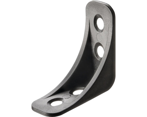 Unghi plastic cu găuri de fixare