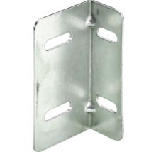 Conector unghiular din metal cu găuri