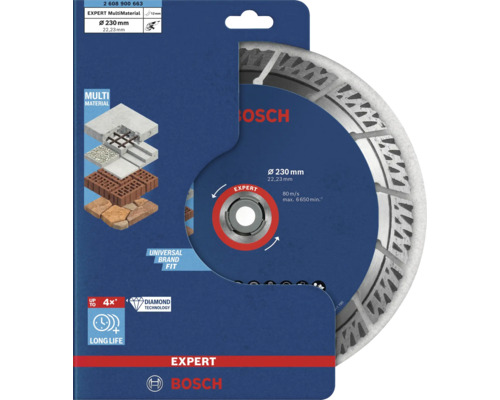 Disc diamantat Bosch Ø230x22,23x2,4x15 mm | HORNBACH