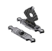 Închizătoare mobilă din metal, din două părți