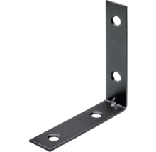 Conector unghiular cu trei găuri pentru fixarea componentelor