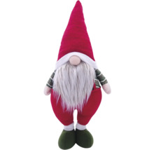 Gnom decorativ de Crăciun cu barbă și căciulă