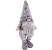 Figurină decorativă pitic cu căciulă și barbă